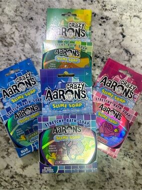 🫧✨ Crazy Aaron’s Slime Soap Bundle — 4 Pack! ✨🫧
